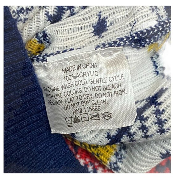 Harry Potter Men's M Hogwarts Happy Christmas Ugly Holiday Sweater Wizard World - Picture 10 of 12